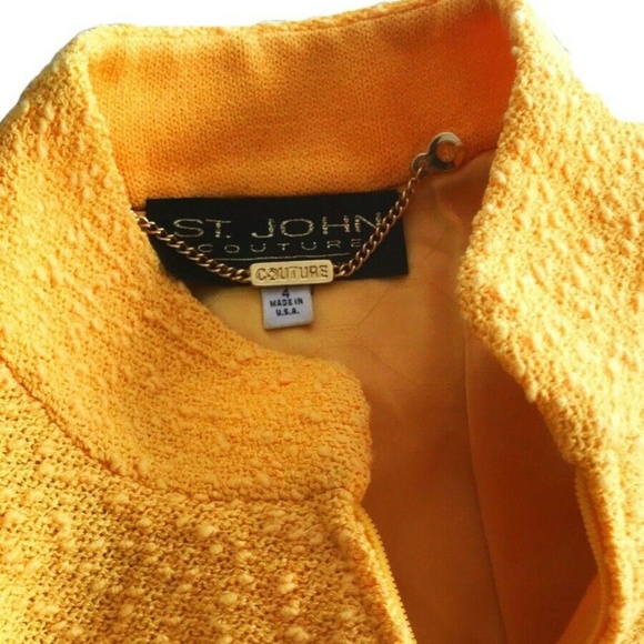 SOLD🔥St John Couture Marie Grey 4Jacket Blazer Zi - Picture 5 of 5